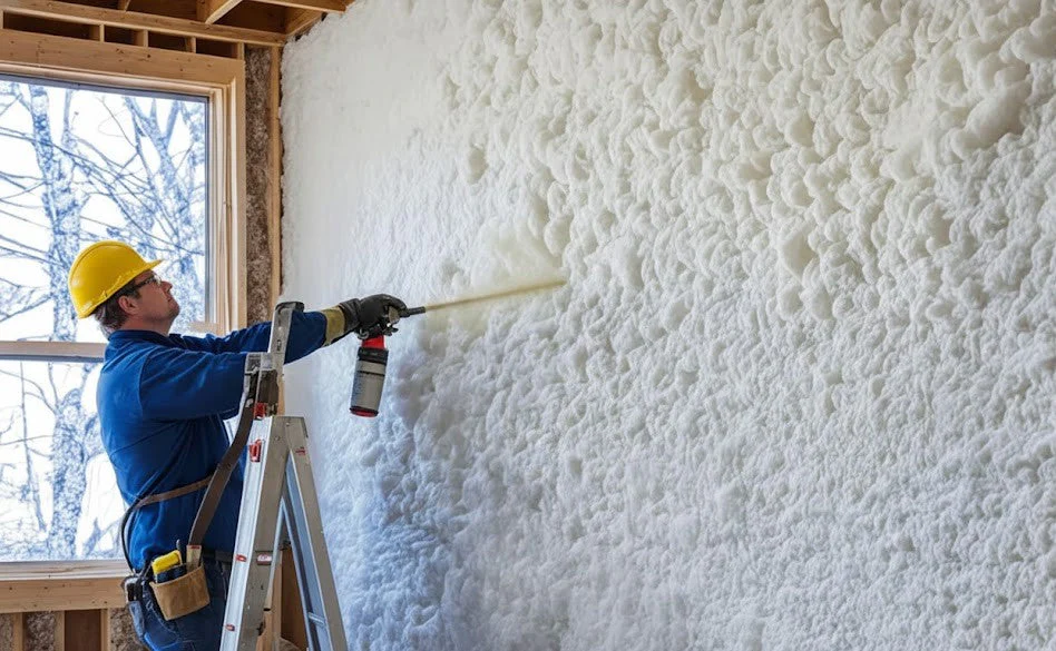 Closed-cell spray foam insulation in Fargo, ND